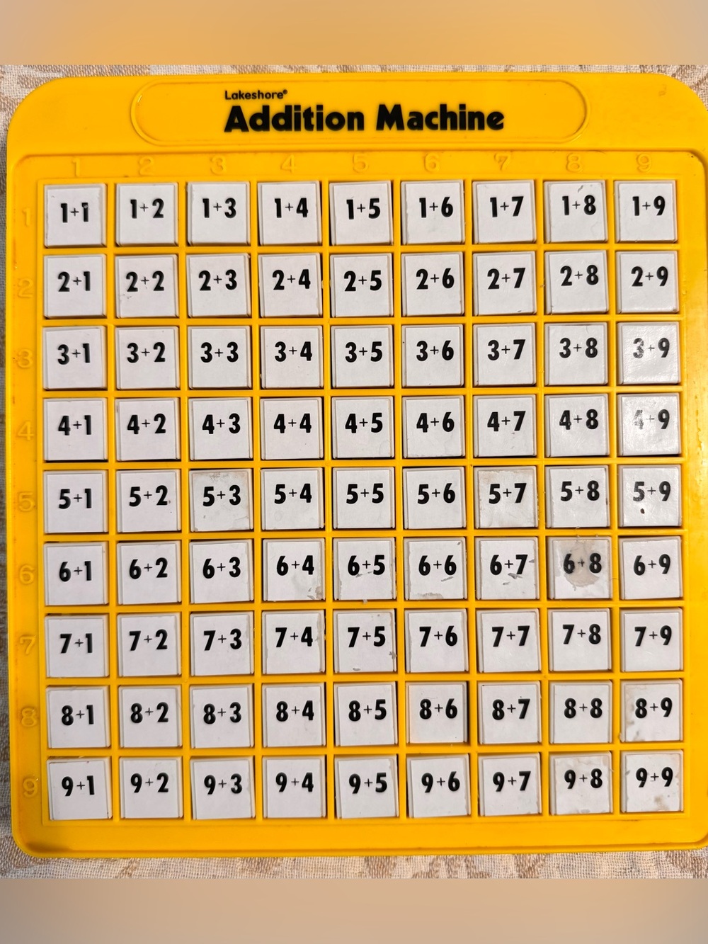 Lakeshore Learning Addition Machine Math Center